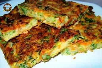 Sebzeli Mücver Fırında