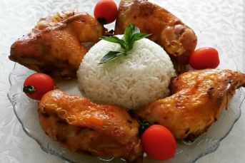 Fırında Kızarmış Tavuk But