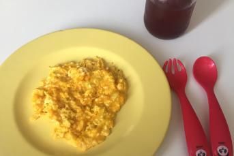 Bebekler İçin Sebzeli Omlet