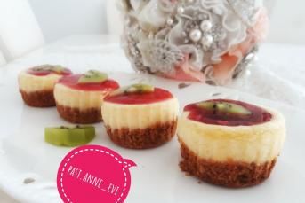 Ahududulu Porsiyonluk Cheesecake