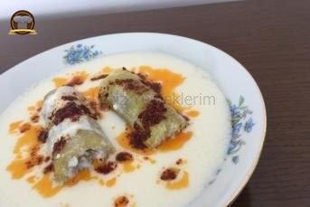 Kabak Dolmalı Çorba