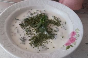 Yoğurtlu Semizotu Salatası Yapılışı