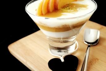 Şeftalili Muhallebi Tarifi