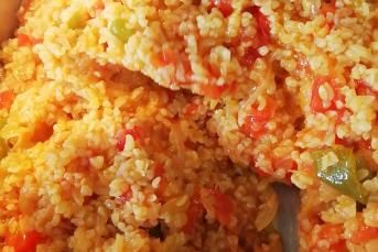 Domatesli Pilav Yapılışı