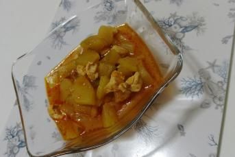 Tavuklu Kabak Yemeği