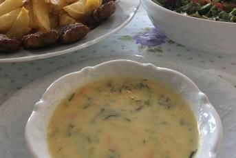 Kremalı Tadında  Mantarlı Çorba