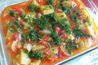 Nefis Zeytinyağlı Kabak Yemeği