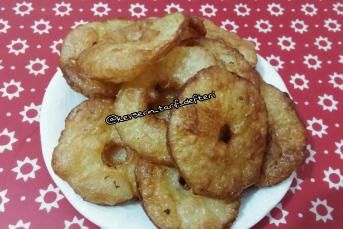 Çıtır Çıtır Elma Halkaları Tatlısı