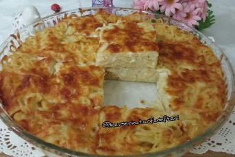 Fırında Beşamel Soslu Nefis Makarna