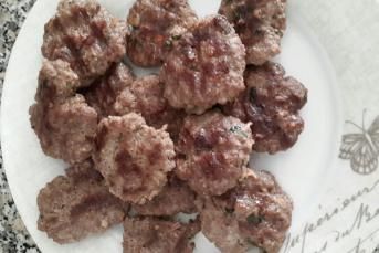 Kuru Köfte Yapımı