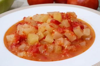 Kaymaklı Kabak Yemeği