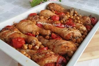 Harika Nohutlu Domatesli Bagetler