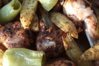 Fırında Özel Soslu Baget