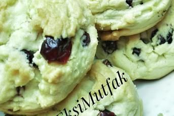 Yaban Mersinli Dondurma Kurabiye