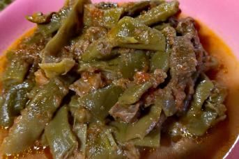 Etli Taze Fasülye (Düdüklüde)