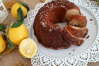 Portakallı Ve Tahinli Kek