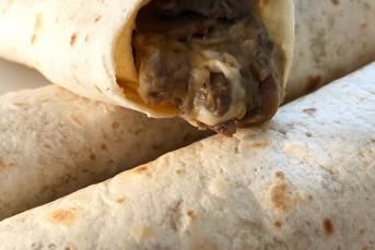 Kaşarlı Mantarlı Et Dürüm