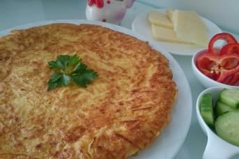 Patatesli Omlet (Harika Lezzet)