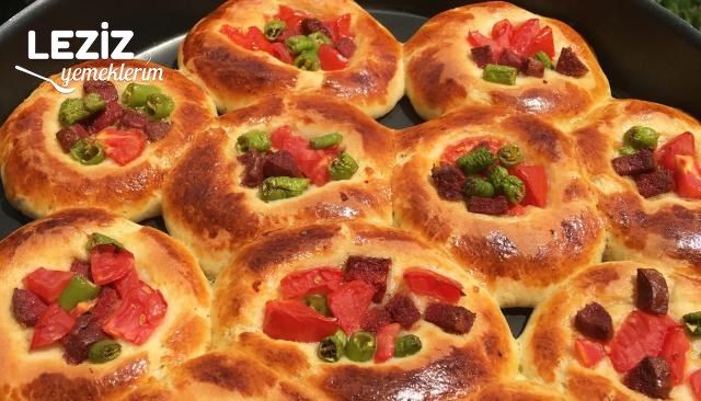 Ev Yapımı Mini Pizza - Leziz Yemeklerim-image