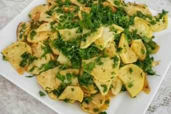 Kızarmış Patates Salatası
