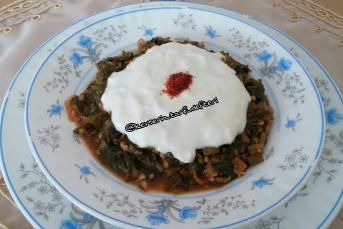 Yoğurtlu Semizotu Yemeği