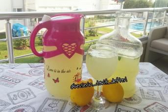 Ev Yapımı Buz Gibi Limonata