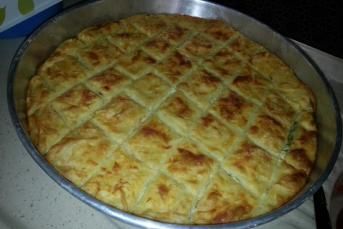 Tepside Peynirli Börek