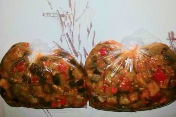 Kışlık Patlıcan Yemeği (Buzluk İçin)