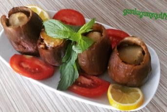 Mor Patlıcan Dolması