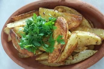 Fırında Elma Dilim Patates