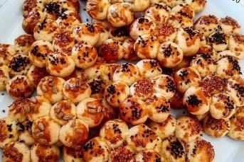 Kıyır Kıyır Tuzlu Çiçek Kurabiye