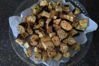 Fırında Baharatlı Patlıcan