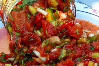 Köz Domates Salatası