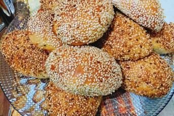 Simit Poğaça (Kaşar Ve Sucuklu)