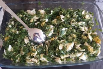 Bol Maydanozlu Yumurta Salatası