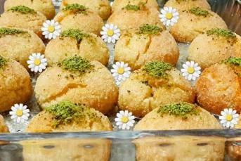 Şerbeti Kaynatılmadan Yapılan Nefis Hira Tatlısı