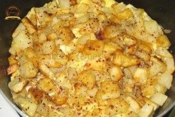 Patates Kavurma Yumurtalı