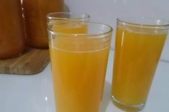 Konsantre Şeftali Suyu (Ev Yapımı)