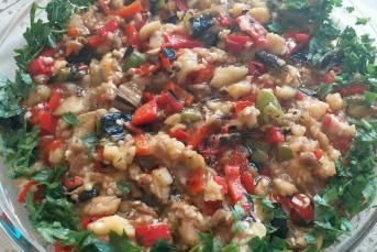 Köz Patlıcan Salatası Nasıl Yapılır