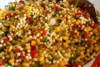 Köz Biberli Kuskus Salatası