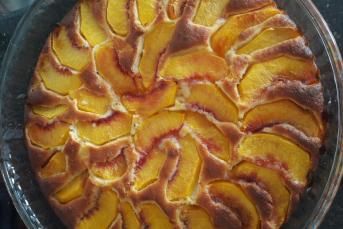 Nefis Şeftalili Kek