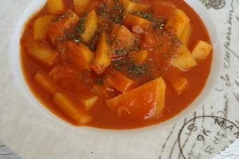 Kıymasız Patates Yemeği