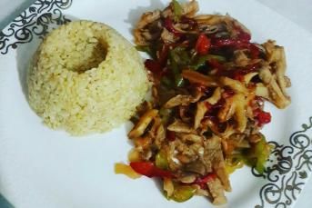 İstiridye Mantarı Fajitası