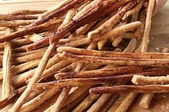 Baharatlı Çubuk Kraker (Yapım Aşamalı)