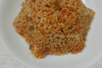 Nefis Sebzeli Bulgur Pilavı