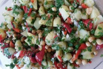 Patatesli Kapya Biberli Nefis Salata