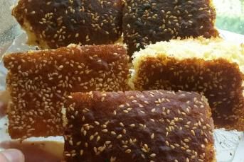 Susamlı Limonlu Kolay Kek