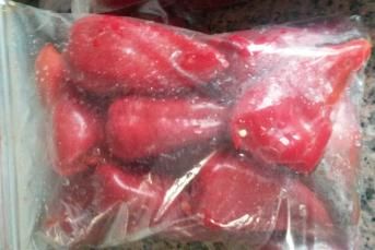 Dondurucuya Bütün Kapya Biber Koymak