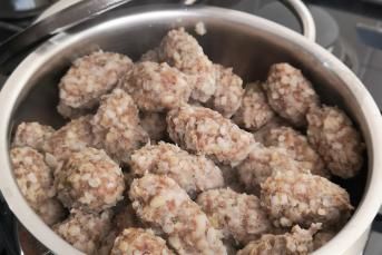 Bulgurlu Etli Satır Köftesi