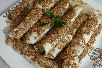 Fırında Peynirli Silindir Börek